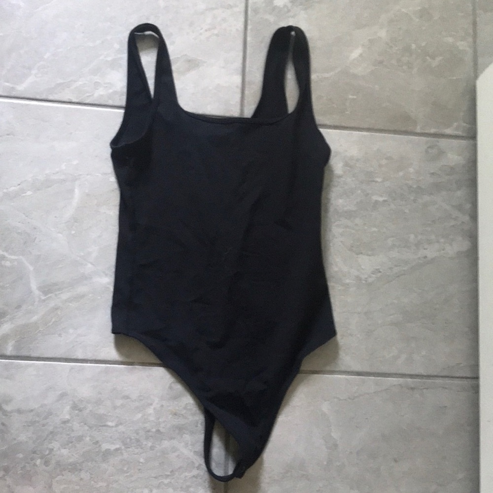 Abercrombie black body suit